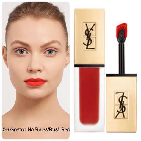 YSL Grenat No Rules (9) Tatouage Couture Liquid Matte Lip